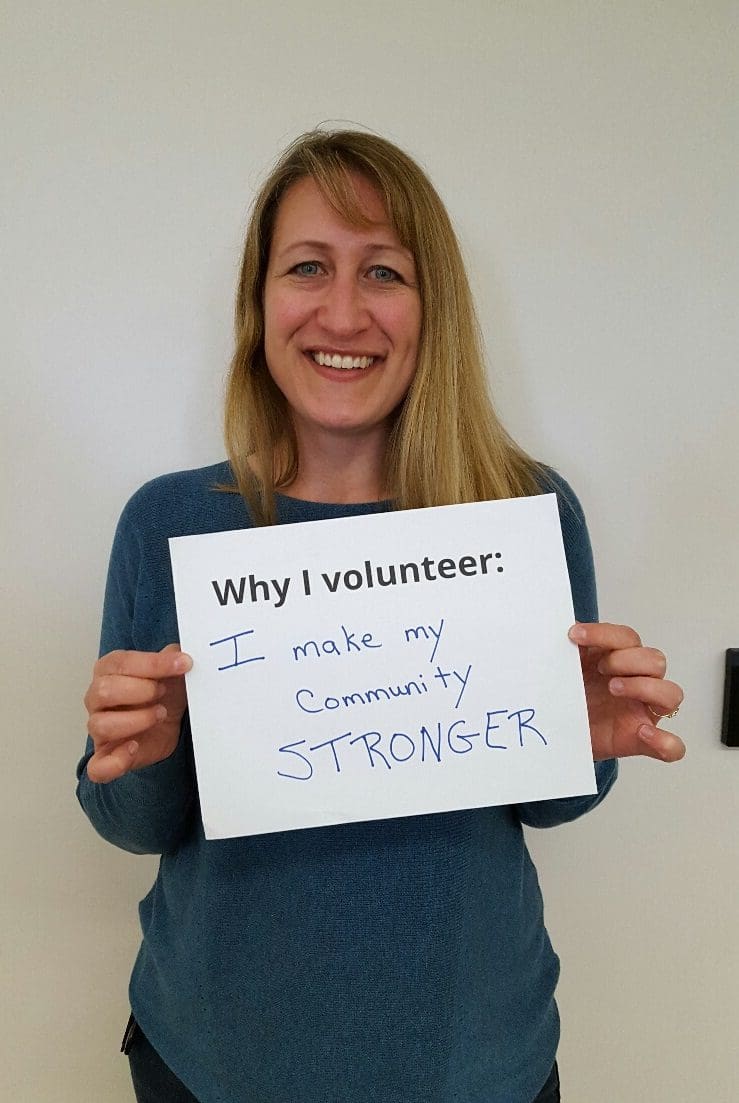 Why Stacie Volunteers