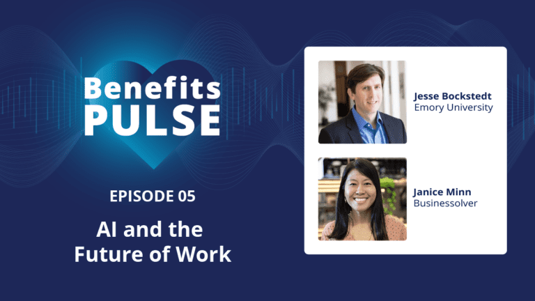 Benefits Pulse Vodcast Thumbnail – Episode 5: AI and the Future of Work
